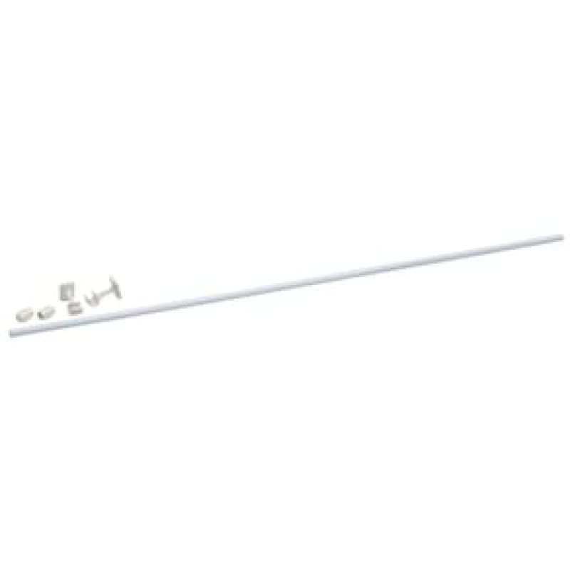 Varão Simples Para Cortinas Utimil Em Aço 1 M Branco