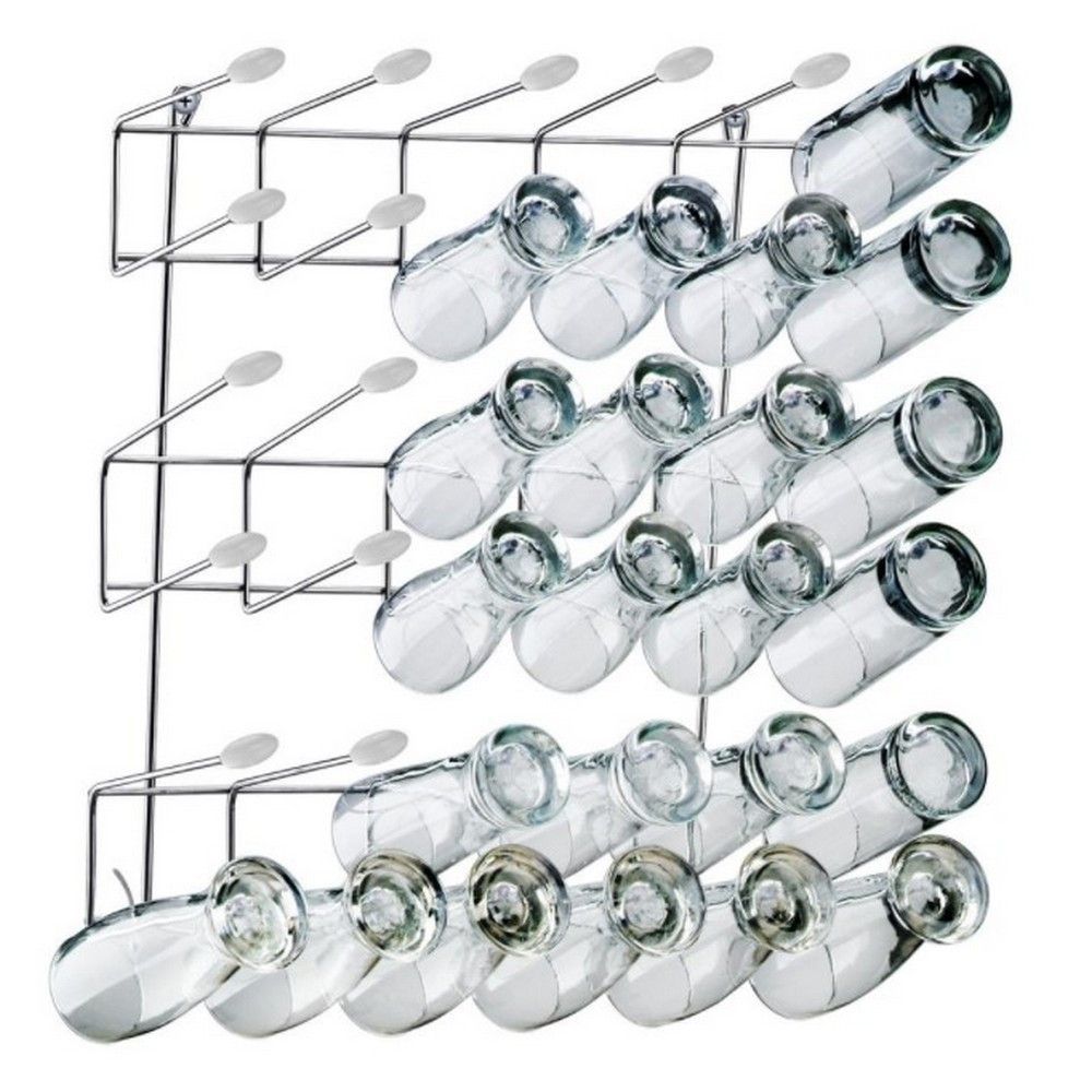 Encontraproduto.com.br - Suporte De Parede Para 36 Copos Utimil Em Aço Cromado Cromado