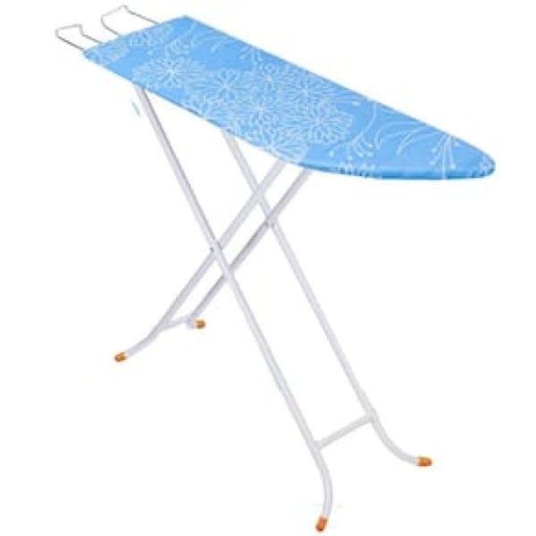 Encontraproduto.com.br - Tábua De Passar Roupas Utimil Ep 002 Branco Com Laranja E Estampado