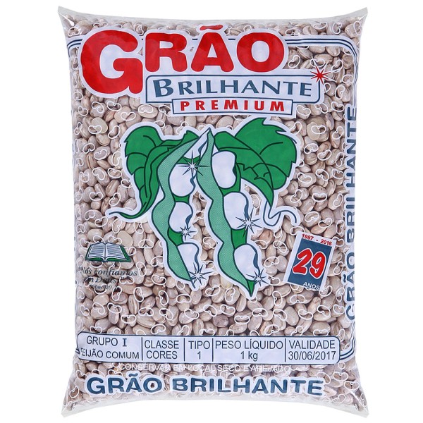 Encontraproduto.com.br - Feijão Carioca Grão Brilhante 1kg