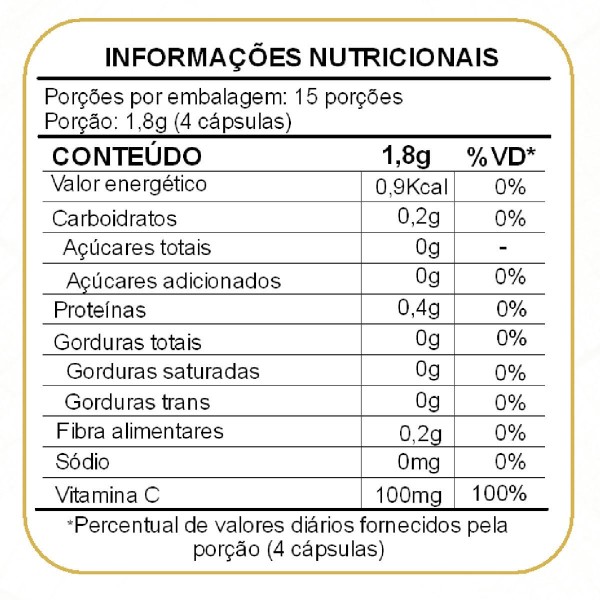 Encontraproduto.com.br - Amora Com Vitamina C 450mg 60 Cápsulas Amazon Ervas