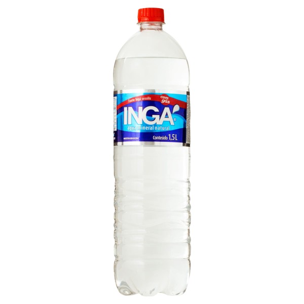 Encontraproduto.com.br - Água Mineral Natural Com Gás Ingá Garrafa 1,5l