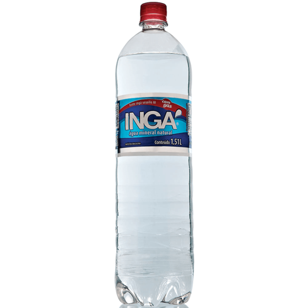 Encontraproduto.com.br - Água Mineral Natural Com Gás Ingá Garrafa 1,5l