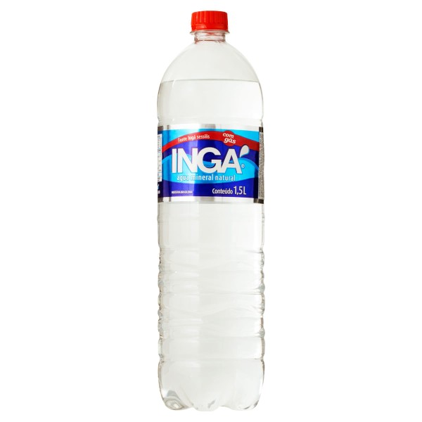 Encontraproduto.com.br - Água Mineral Natural Com Gás Ingá Garrafa 1,5l