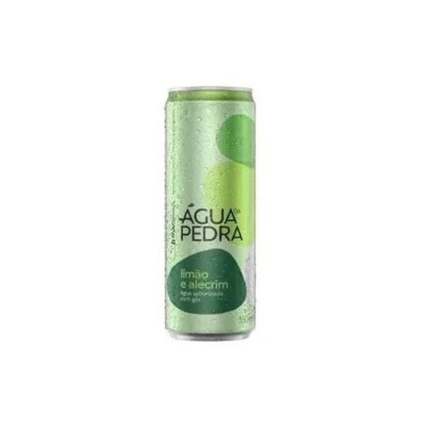 Encontraproduto.com.br - Água Saborizada Água da Pedra Limão e Alecrim Com Gás Lata 350ml
