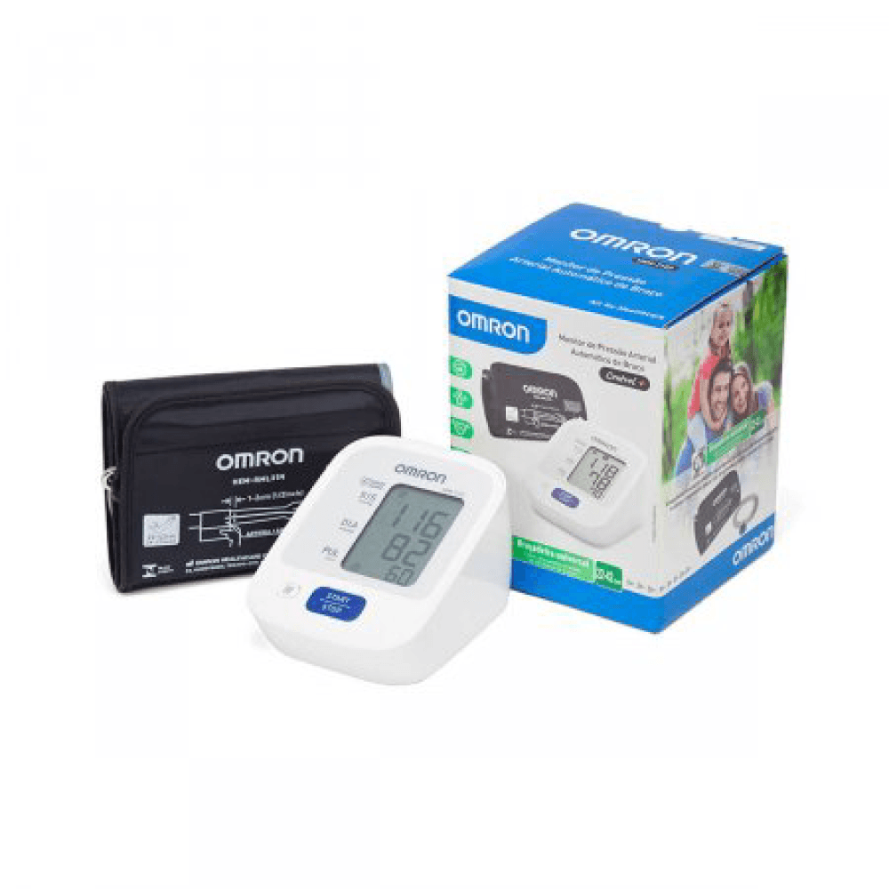 Encontraproduto.com.br - Monitor de Pressão Arterial Omron Automático de Braço HEM-7122