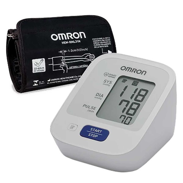 Encontraproduto.com.br - Aparelho de Pressão Arterial de Braço Omron Control+ HEM-7122 1 Unidade