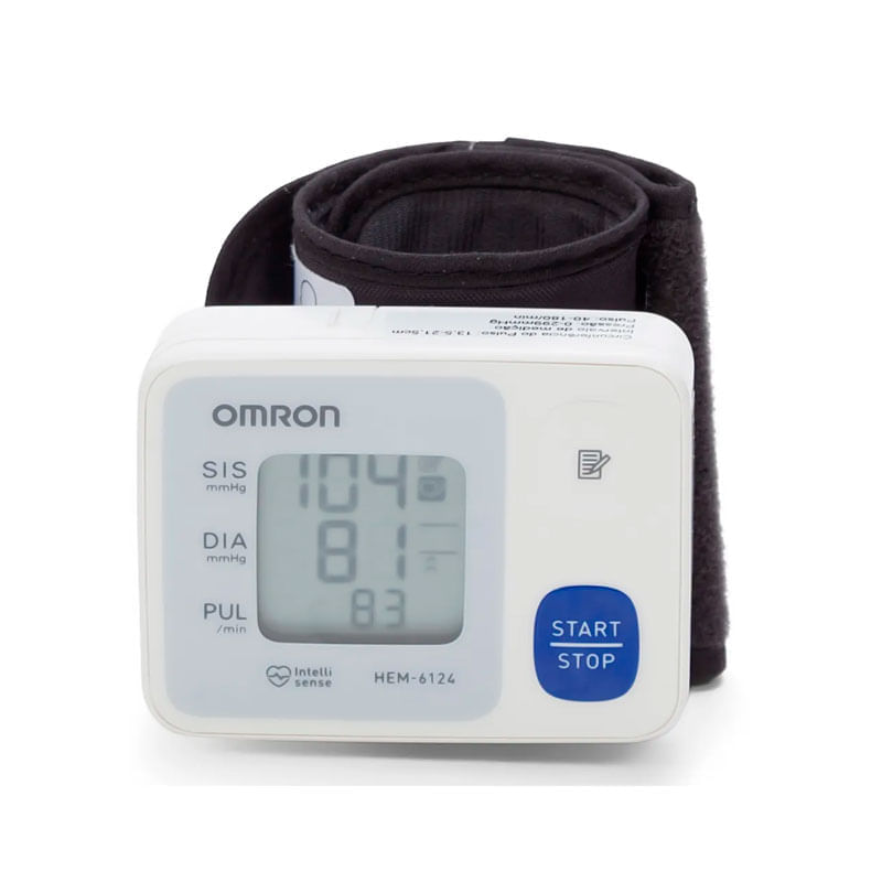 Encontraproduto.com.br - Aparelho de Pressão Digital Omron Automático Pulso HEM-6124