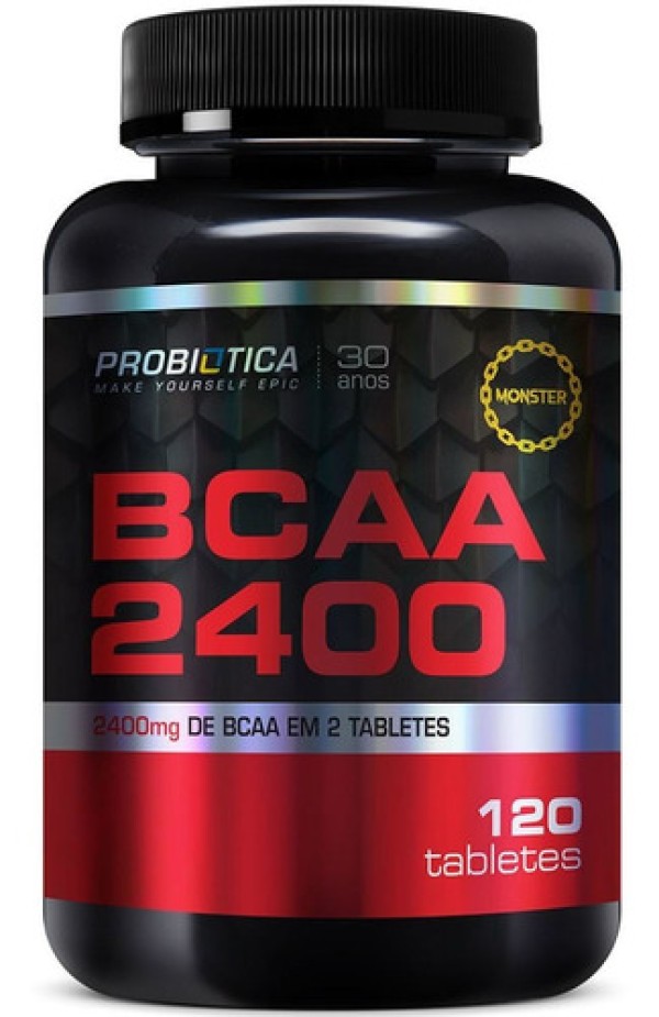 Encontraproduto.com.br - BCAA Probiótica 2400mg 120 Tabletes