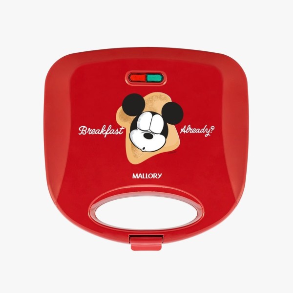 Encontraproduto.com.br - Sanduicheira Mallory Mickey Mouse 127V Vermelho