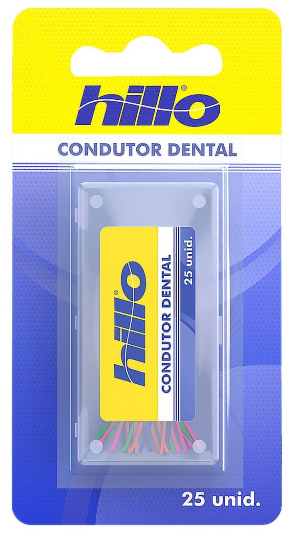 Encontraproduto.com.br - Passa Fio Condutor Dental Com 25 - Hillo