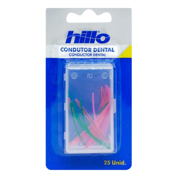 Encontraproduto.com.br - Passa Fio Condutor Dental Com 25 - Hillo