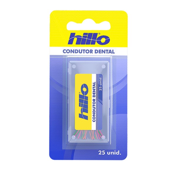 Encontraproduto.com.br - Passa Fio Condutor Dental Com 25 - Hillo