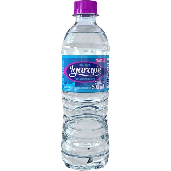 Encontraproduto.com.br - Água Mineral Natural Com Gás Igarapé Garrafa 1,5l