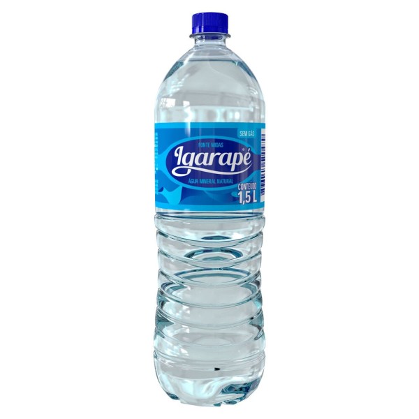 Encontraproduto.com.br - Água Mineral Natural sem Gás Igarapé Garrafa 1,5 L