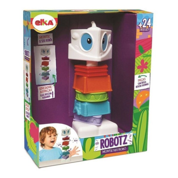 Encontraproduto.com.br - Blocos de Montar - Robotz - Monte Seu Robô - Elka