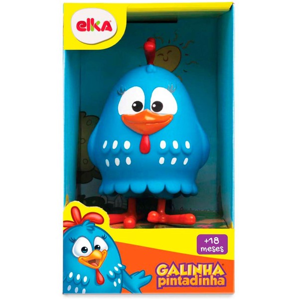 Encontraproduto.com.br - Mini Figura Galinha Pintadinha Elka 1127