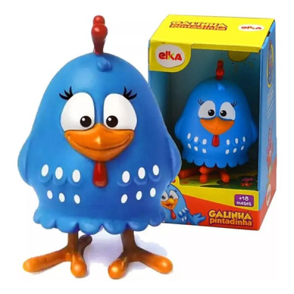Encontraproduto.com.br - Mini Figura Galinha Pintadinha Elka 1127