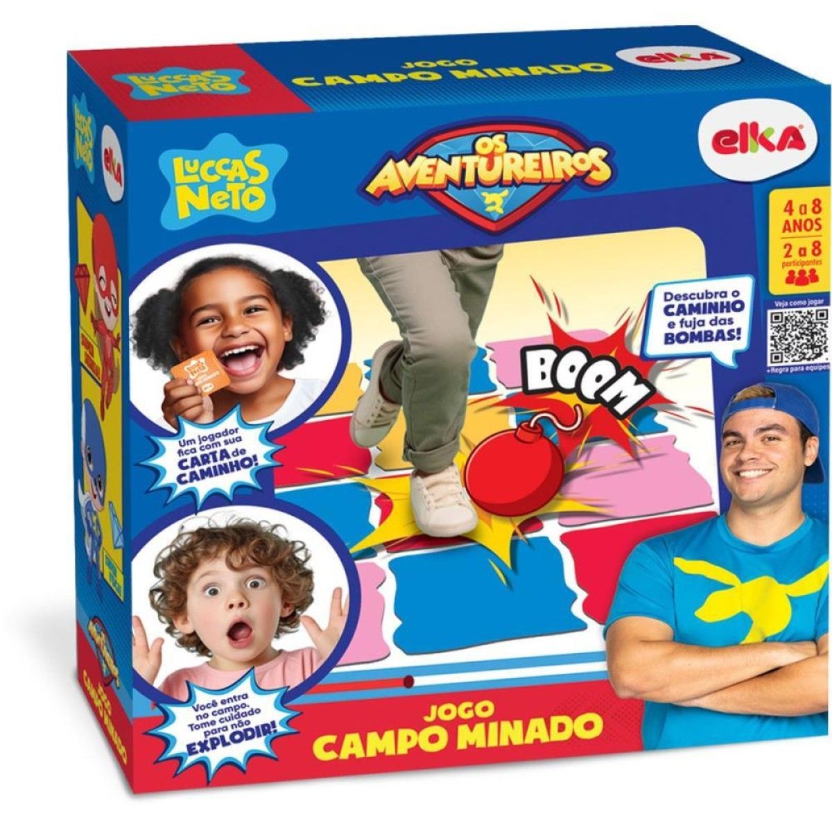Encontraproduto.com.br - Jogo Campo Minado Luccas Neto - Elka