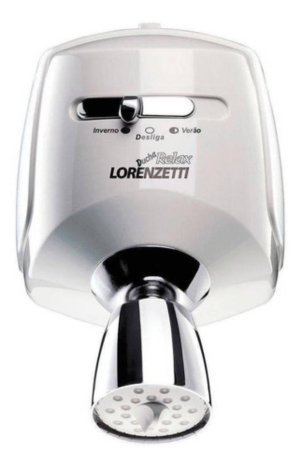 Ducha Relax Ultra 3 Temperaturas Branco/Cromado 220v 5500w Lorenzetti