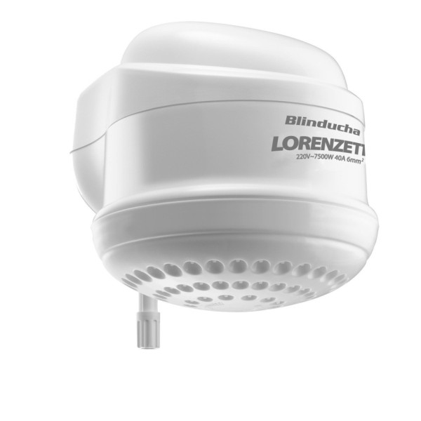 Encontraproduto.com.br - Chuveiro eletrônico multitemperatura Blinducha com cano 5000W 127V branco Lorenzetti