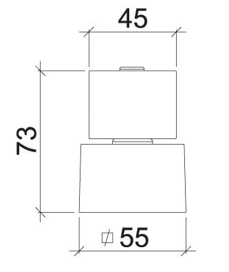 Encontraproduto.com.br - Acabamento para Registro Lorenzetti LorenQuadra 4901 C84  Cromado