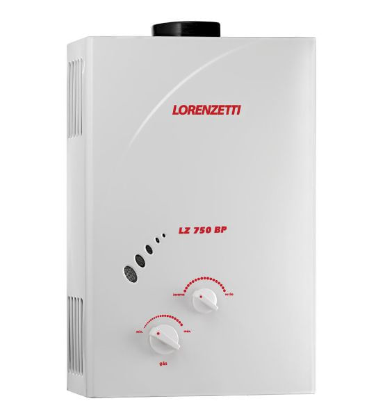 Encontraproduto.com.br - Aquecedor A Gás LZ 750-BP GLP Lorenzetti
