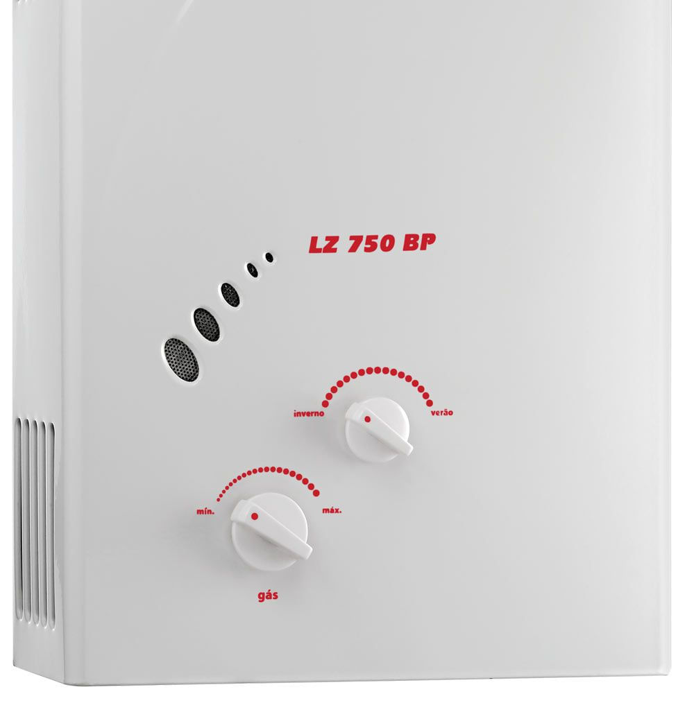 Encontraproduto.com.br - Aquecedor A Gás LZ 750-BP GLP Lorenzetti