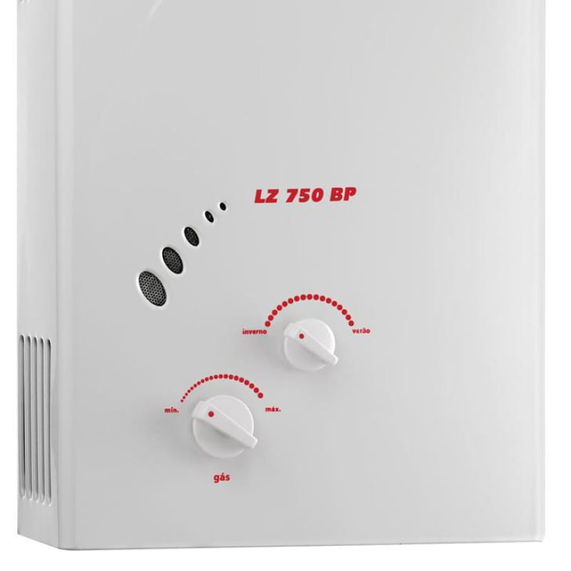Encontraproduto.com.br - Aquecedor A Gás LZ 750-BP GLP Lorenzetti