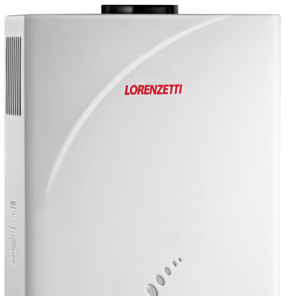 Encontraproduto.com.br - Aquecedor de água à gás GN 15L/m LZ 1600N branco Lorenzetti