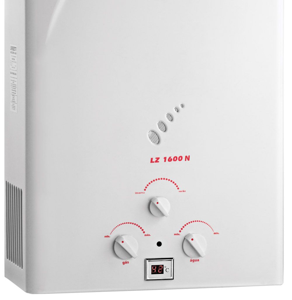 Encontraproduto.com.br - Aquecedor de Água a Gás LZ 1600N Lorenzetti