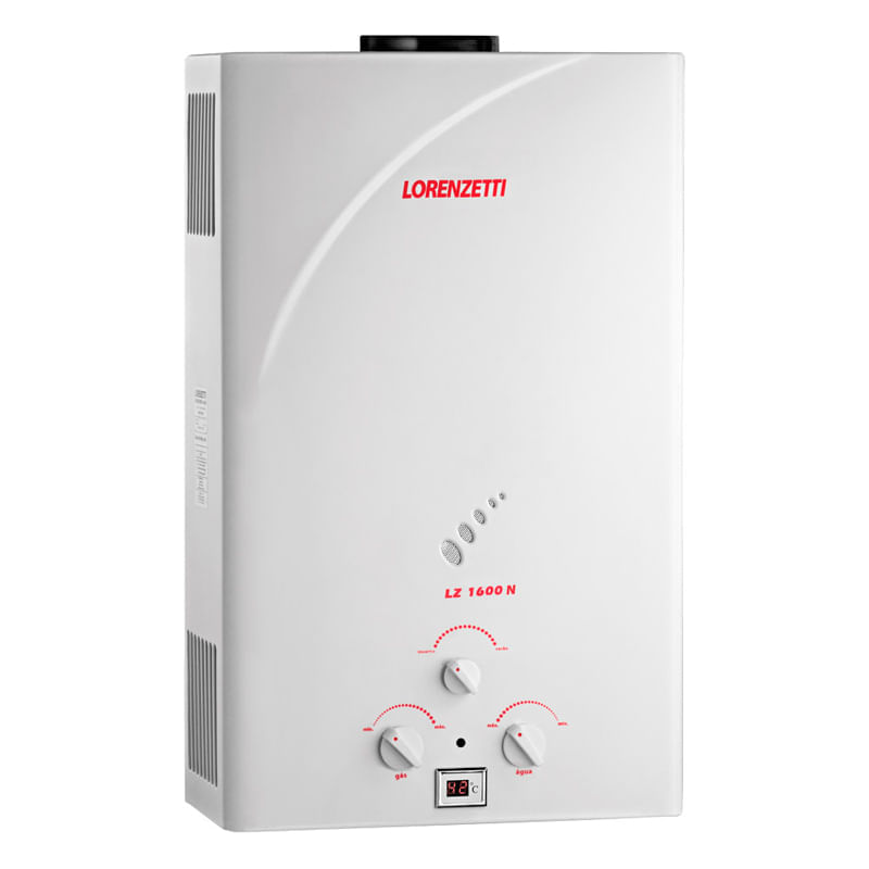 Encontraproduto.com.br - Aquecedor de Água a Gás LZ 1600N Lorenzetti