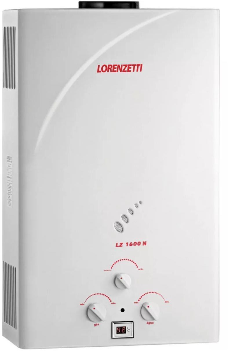 Encontraproduto.com.br - Aquecedor de Água a Gás LZ 1600N Lorenzetti