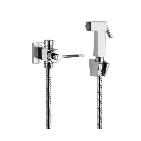 Encontraproduto.com.br - Ducha higiênica LorenSquare 1985 C67 com derivação cromada Lorenzetti