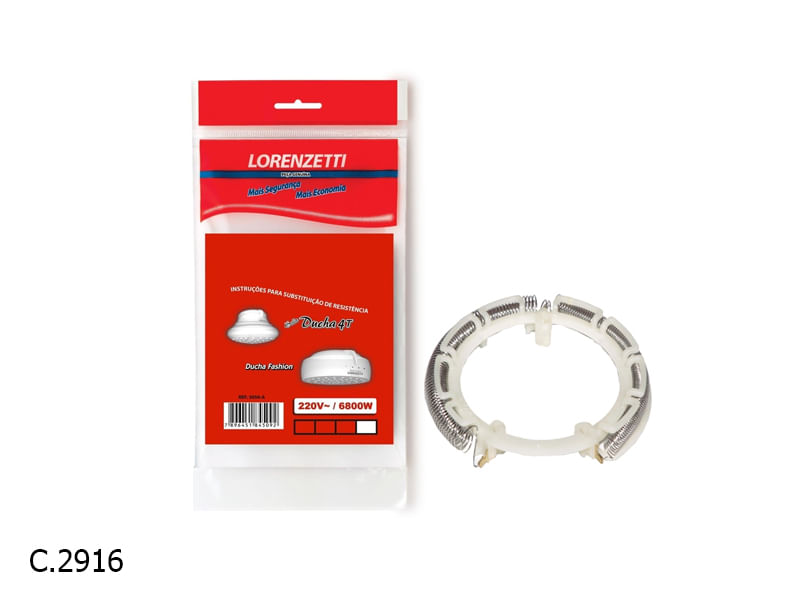Encontraproduto.com.br - Resistência P/Ducha Bela Ducha RF3056 Lorenzetti
