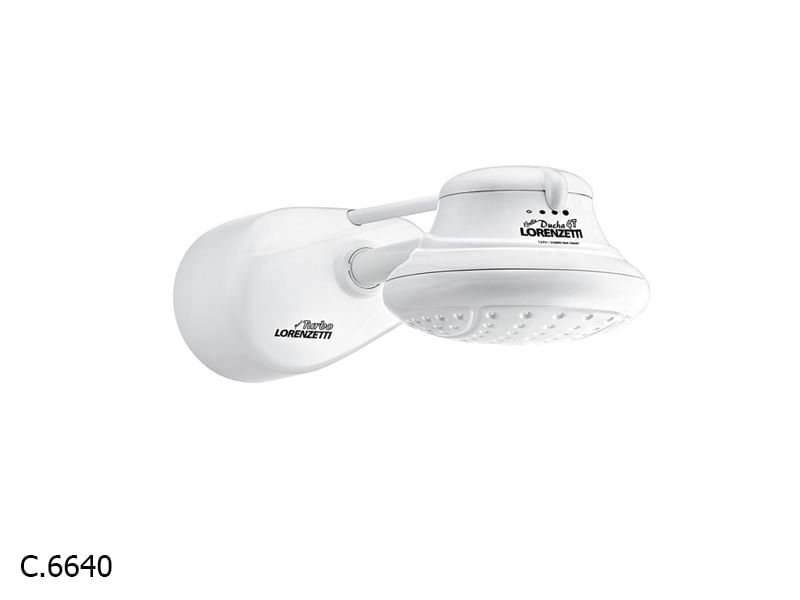 Encontraproduto.com.br - Chuveiro Elétrico Multitemperatura com 4 Temperaturas Bella Ducha Turbo Ultra Branco 220V 6800W - Lorenzetti