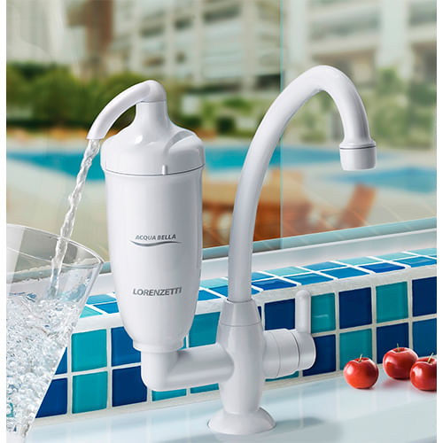 Encontraproduto.com.br - Purificador Acqua Bella Com Torneira Branco Lorenzetti