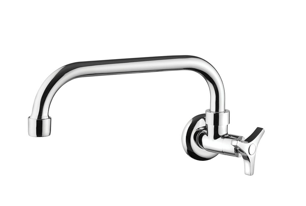 Encontraproduto.com.br - Torneira Para Cozinha De Parede Bica Móvel 1164 C30 Way Lorenzetti