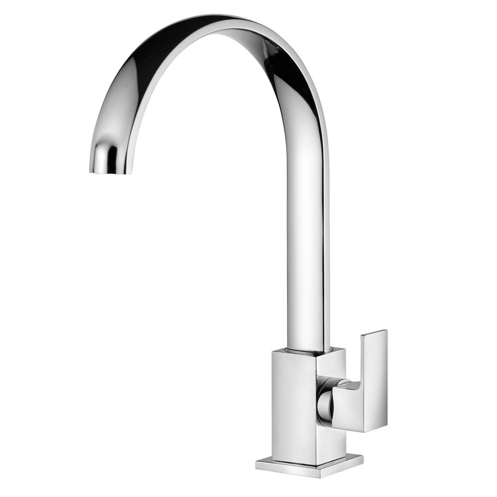 Encontraproduto.com.br - Torneira Lorenvogue 1195 C98 De Bancada Com Bica Alta Lorenzetti