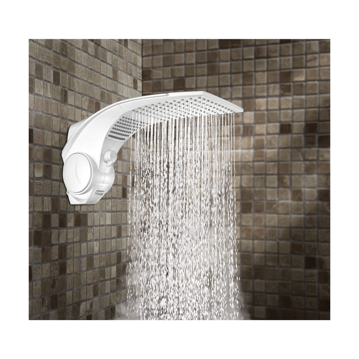Encontraproduto.com.br - Ducha Duo Shower Turbo Multitemperatura Branca 220V 6800W Lorenzetti