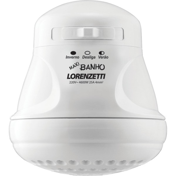 Encontraproduto.com.br - CHUVEIRO MAXI BANHO ULTRA C/CANO 127V LORENZETTI