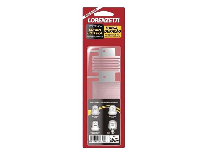 Encontraproduto.com.br - Resistência Para Chuveiro Lorenzetti Ultra 3 Temp 127v/4600w