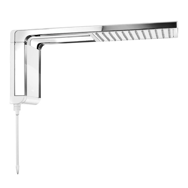 Encontraproduto.com.br - Chuveiro Lorenzetti Acqua Storm Ultra 7800W Branco com Cromado – 220 Volts