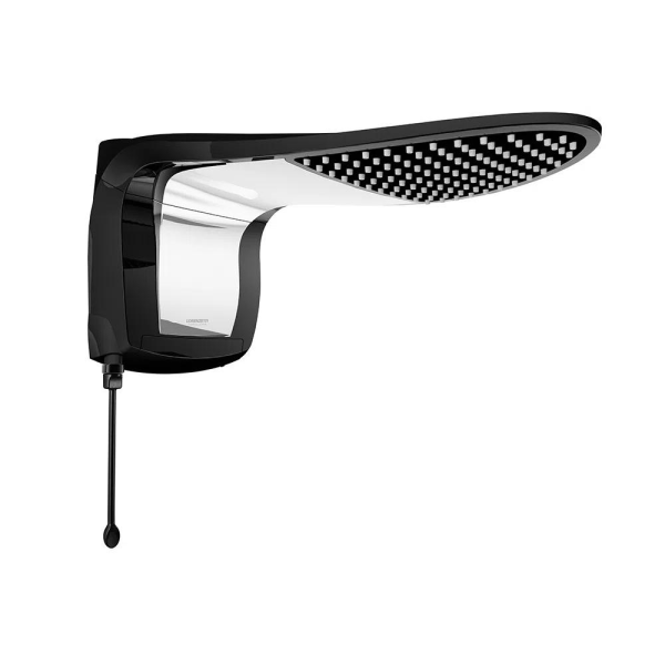 Encontraproduto.com.br - Ducha Eletrônico Acqua Wave Ultra 6800W Preto Com Cromado 220V Lorenzetti