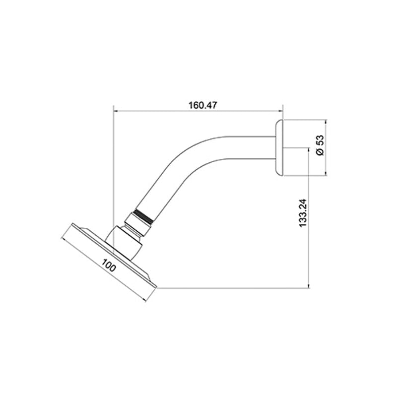 Encontraproduto.com.br - Chuveiro Lorenzetti LorenSlim Square 7023 C16 de Parede Cromada