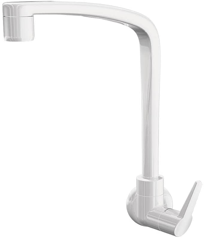 Encontraproduto.com.br - Torneira Cozinha 1168 F71 Parede Flatt Branca - Lorenzetti