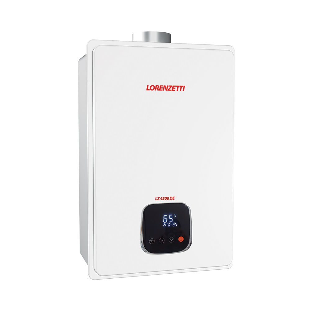 Encontraproduto.com.br - Aquecedor de água a gás GN 45L/min LZ 4500DE  Lorenzetti