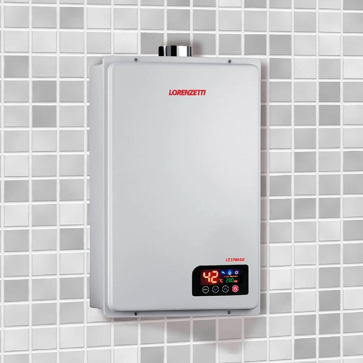 Encontraproduto.com.br - Aquecedor de Água a Gás LZ 3700DE Digital Lorenzetti