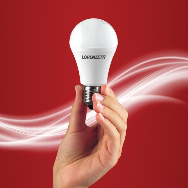 Encontraproduto.com.br - Lâmpada Bulbo LED Branca Bivolt 15W E27 - LORENZETTI