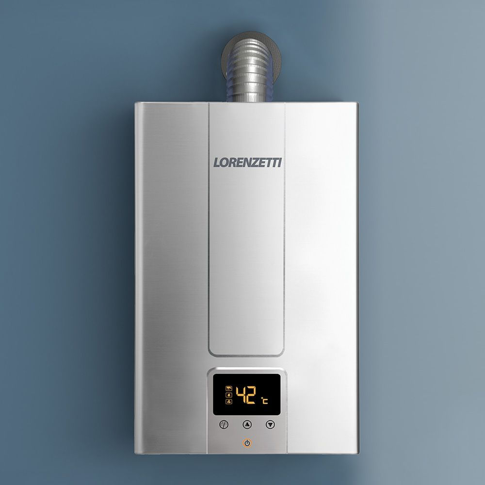 Encontraproduto.com.br - Aquecedor a Gás Inox LZ-1600DE-I Glp 15,0L Lorenzetti
